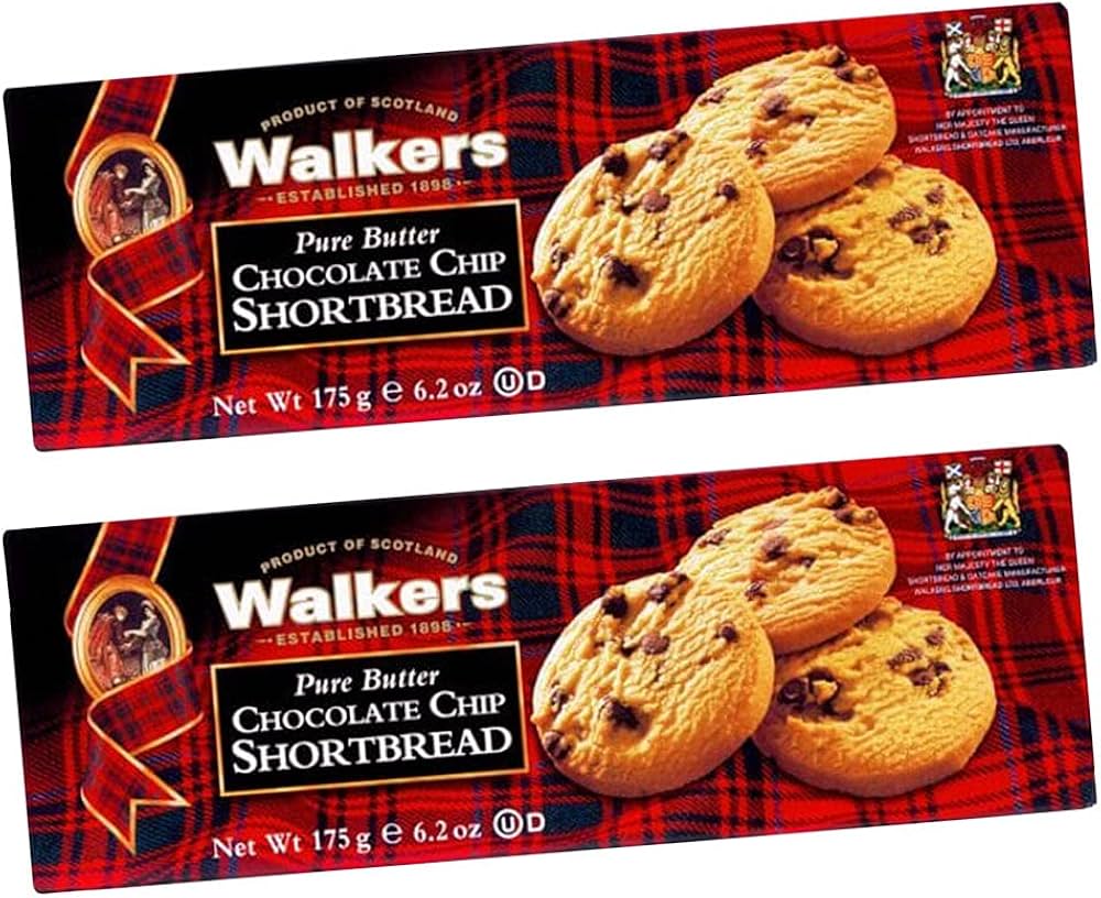 クッキー品 Amazon.co.jp: ウォーカー ショートブレッド チョコチップ